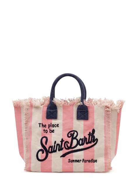 Borsa Media in canvas SAINT BARTH | COL0001 COLETTE02626L TINA 2161 EMB